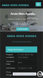 Mobile Screenshot of amaiaskiesavenidacondos.com