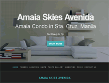 Tablet Screenshot of amaiaskiesavenidacondos.com